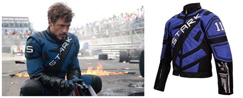 iron man 2 tony stark racing jacket replica|tony stark death.